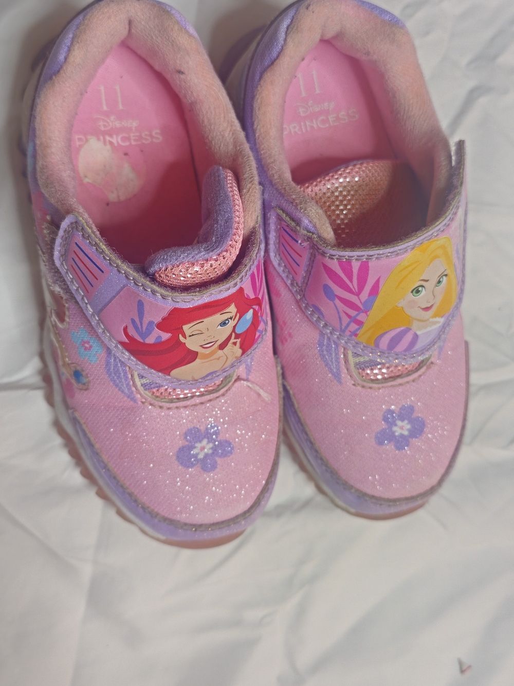 Disney Princess Pink Kids' Velcro Shoes